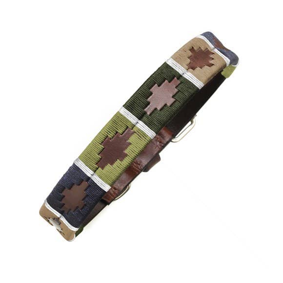 pampeano - Wholesale Pet Collar - Dog - pampeano hand-stitched leather dog collar - Caza