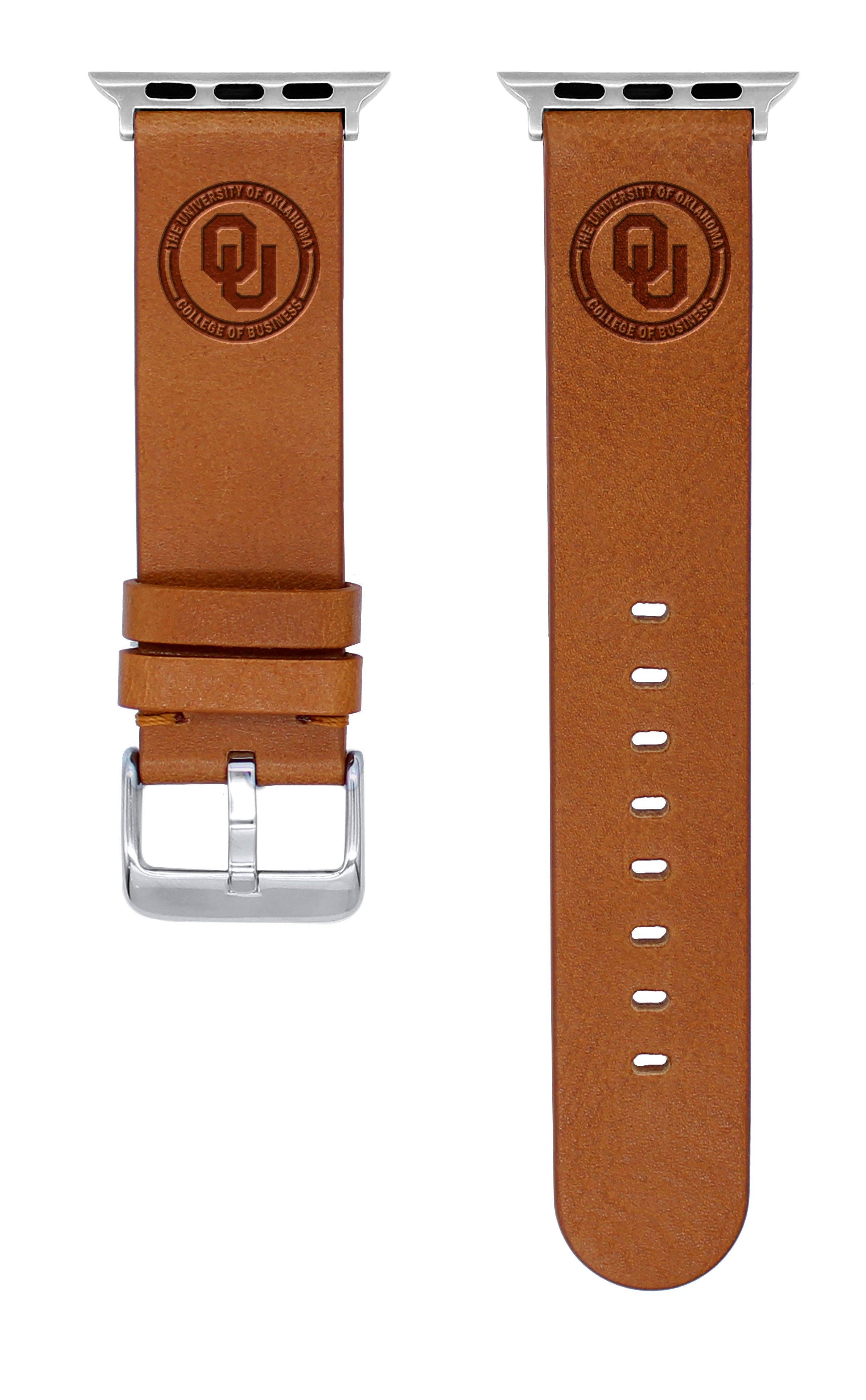 Affinity Bands - Wholesale Watch Band/Strap - Women's - Price College of Business Leather Apple Watch Band1