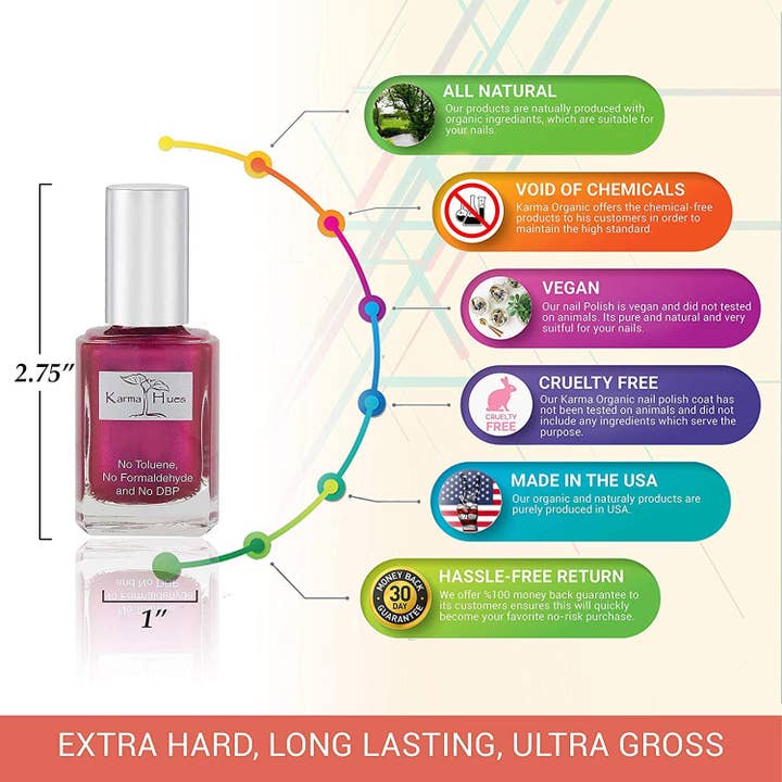 Karma Organic spa – Großhandel Nagellacke – Karma Organic Natural Nontoxic Serendipity - Nagellack