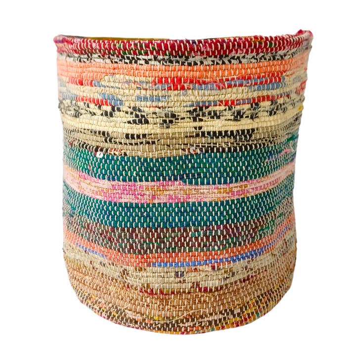 Local Women’s Handicrafts - Wholesale Plant Pot - Upcycled Plant Pot Cover