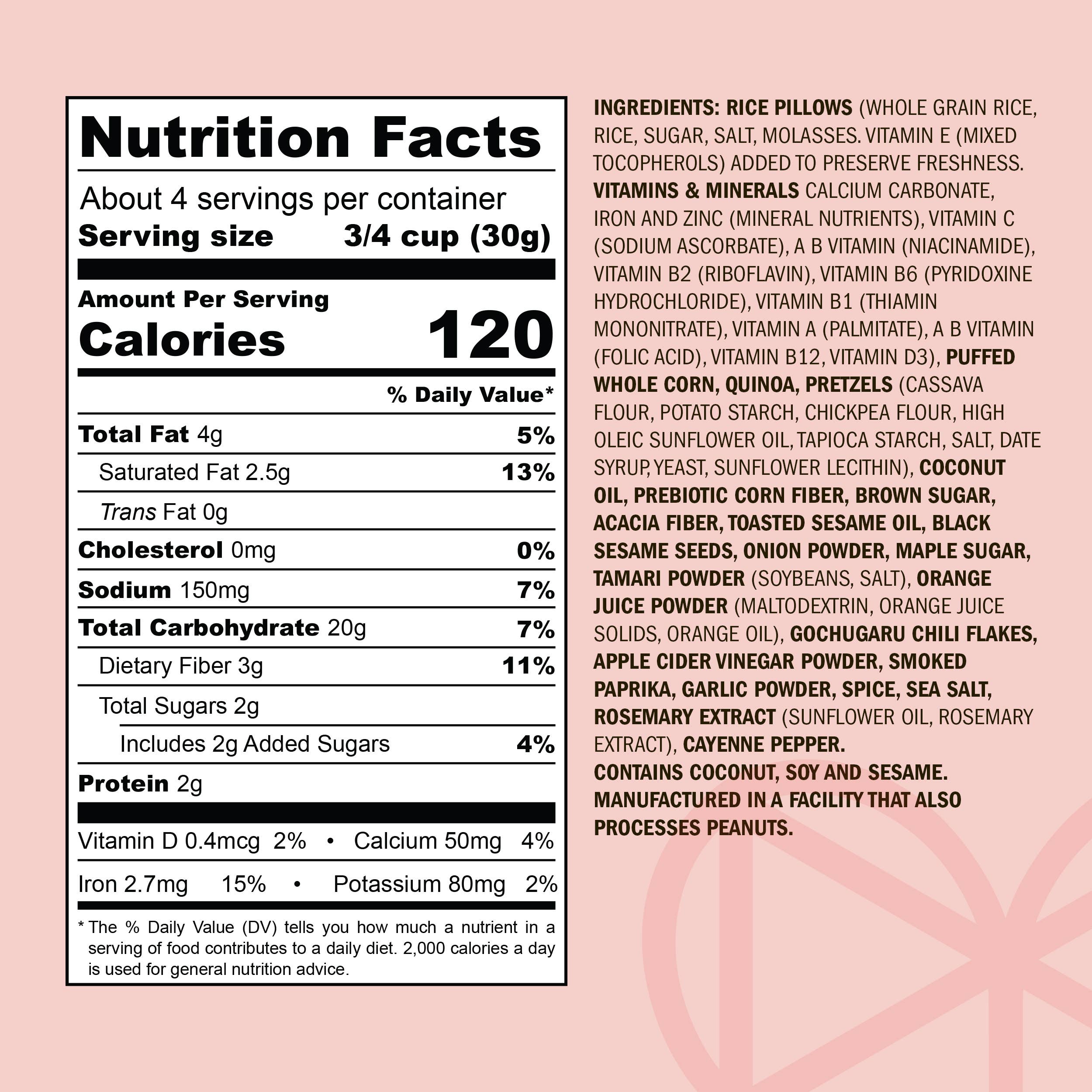 MARIMIX Crunch-Baked Snackmix - Wholesale Pretzels - Sweet Chili Sesame 2