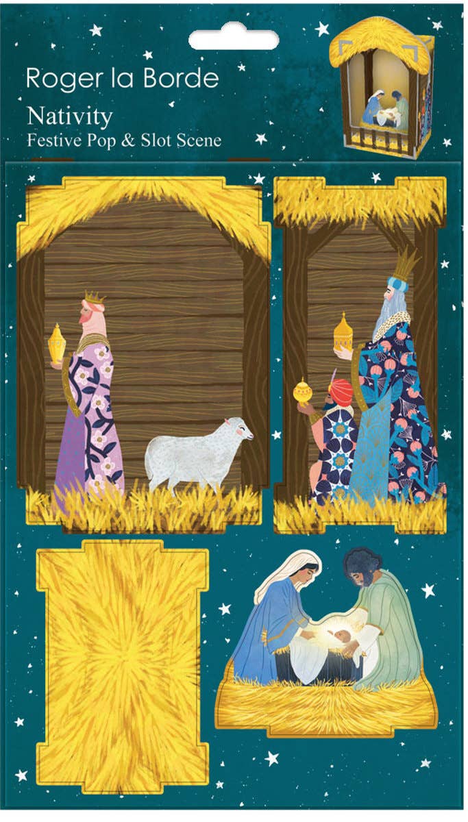 Roger La Borde - Wholesale Christmas Decoration - Nativity Diorama Pop & Slot Diorama  - POP 1155