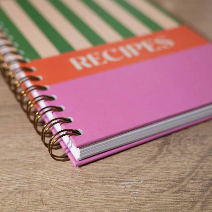 Good Tuesday (Once Upon a Tuesday) - Wholesale Journal/Diary - Recipe Book Journal A5 | Cabana Stripe | Hardcover5