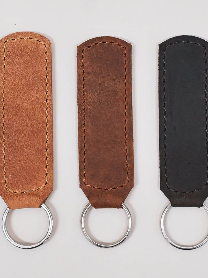 Lædernøglering Western Læder for engroshandel hos Kilele Gear | Rugged Leather Goods