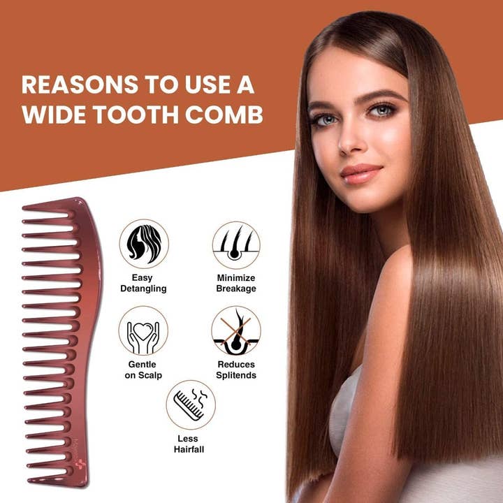 Majestic Beauty - Wholesale Hair brush/comb - Detangling Brush & Comb Set- The Best Hair Detangler Luxury1