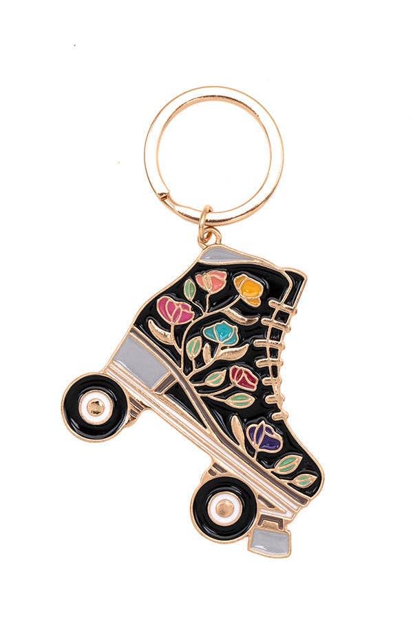 Andrea Bijoux - Wholesale Keychain - Women's - ROLLER SKATE FLORAL KEYCHAIN4