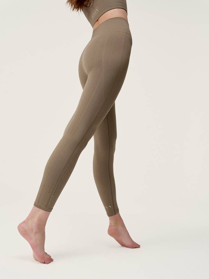 Born Living Yoga - Wholesale Athletic/Lounge Leggings - Women's - Indian Walnut Legging1