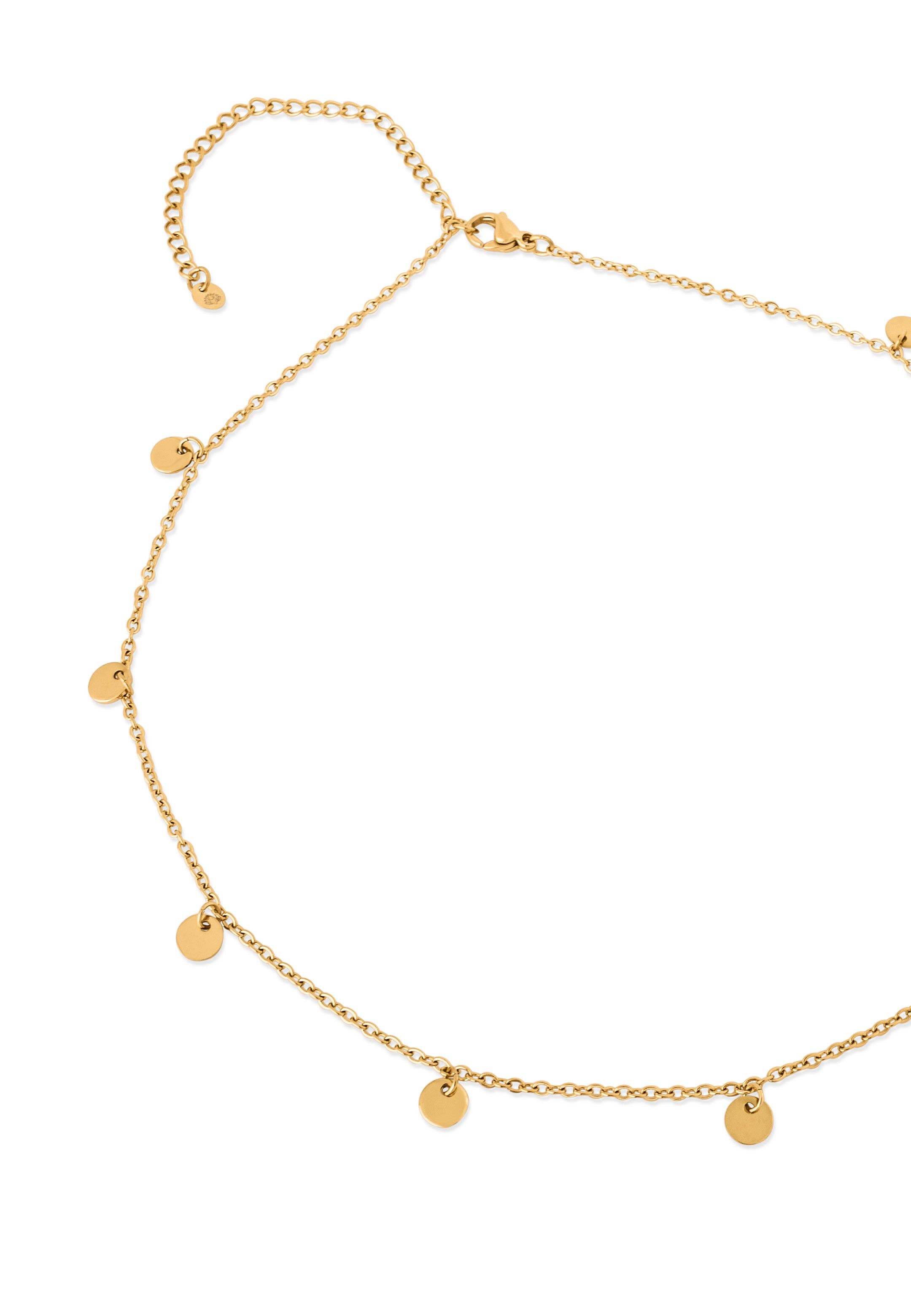 Blackskies - Wholesale Link & Chain Necklace - Harmonie Halskette Gold4