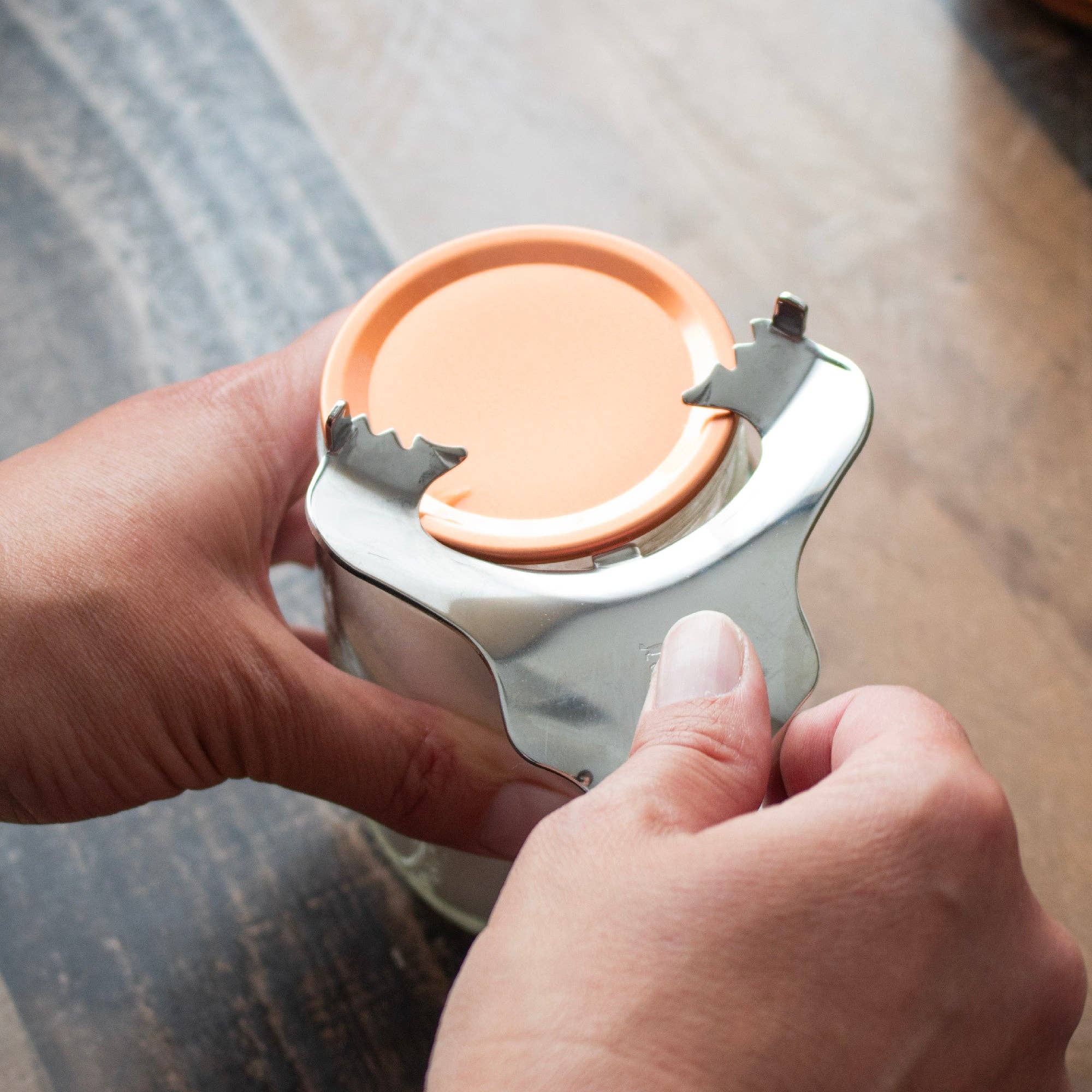 Mason Jar Lifestyle - Wholesale Kitchen Tool/Gadget - Mason Jar Dent-Free Lid Opener - Stainless Steel1