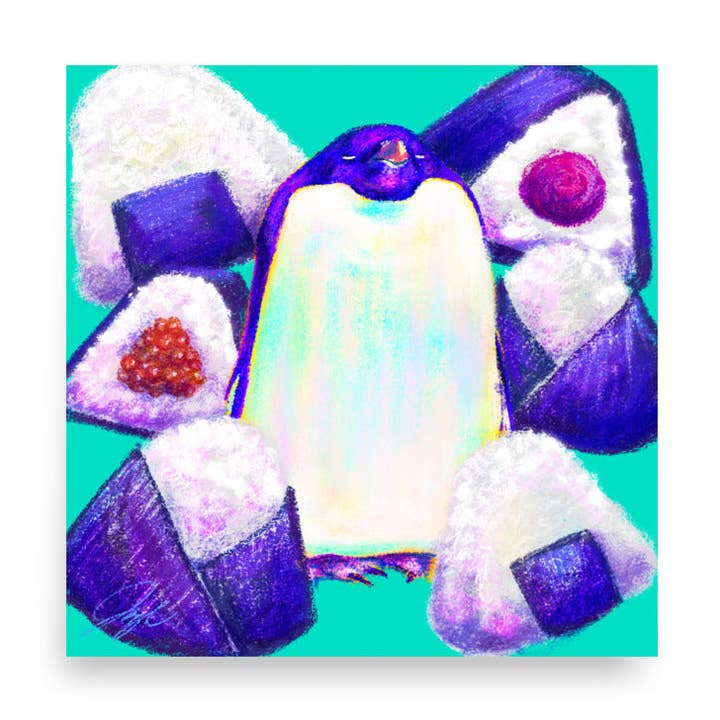 Créatures culinaires - Peinture Pen-igiri pour la vente par JoyousJoyfulJoyness