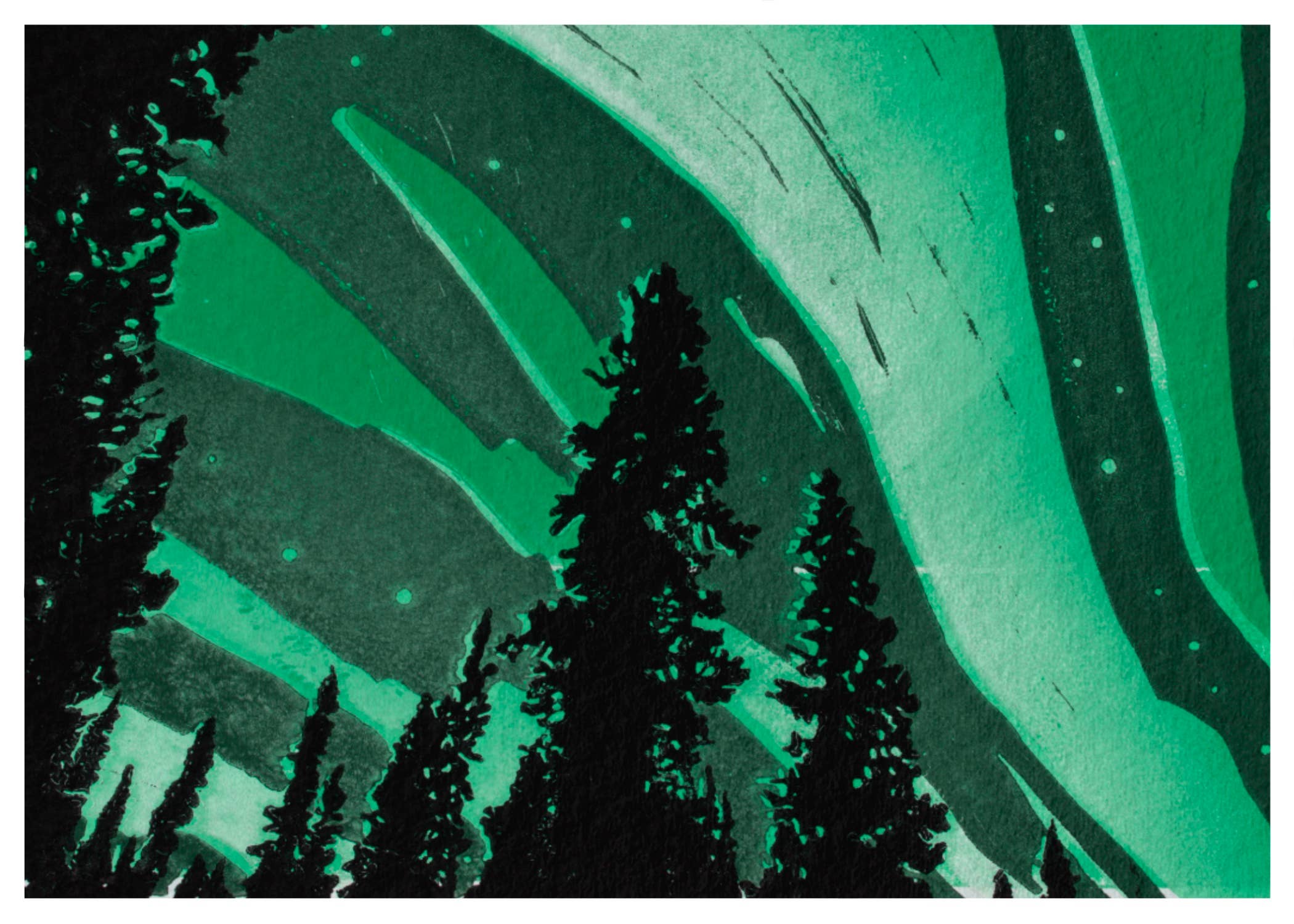 PrintsOnTheTrail - Wholesale Everyday Greeting Card - Lights Cards0