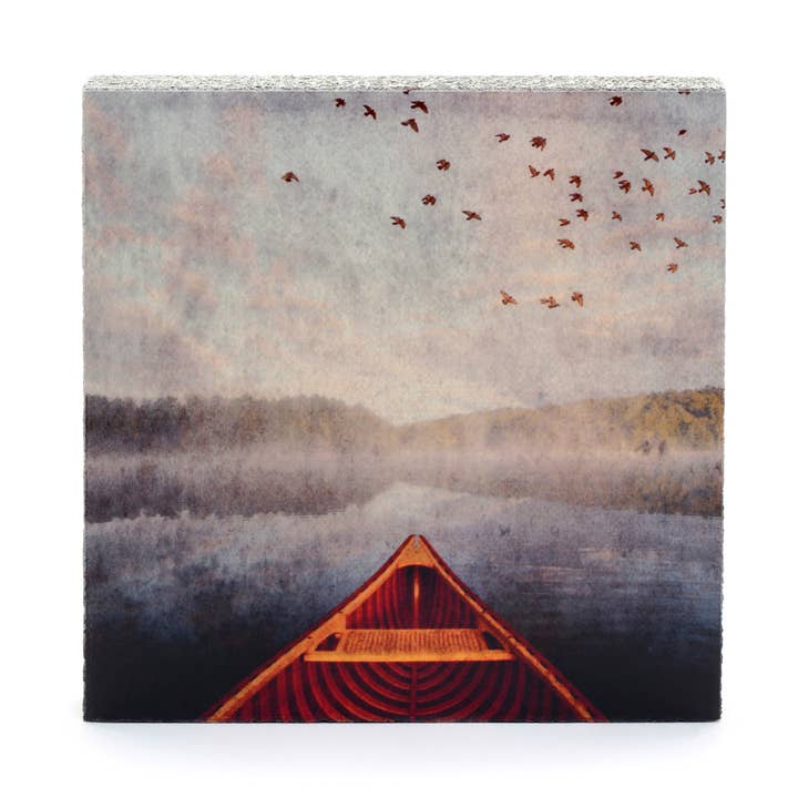 Art Block - Lost & Found - Canoe for wholesale by Cedar Mountain Studios