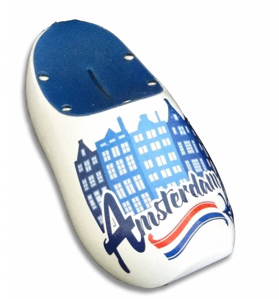 TRAAGOODS.COM - Wholesale Money/Piggy Bank - Piggy Bank Klomp 15CM Canal Houses0