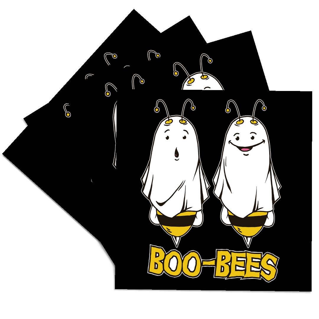 3dRose - Wholesale Coasters - 3dRose, Boo Bees Halloween for Beekeeper Beekeeping Honeycomb, Coaster0