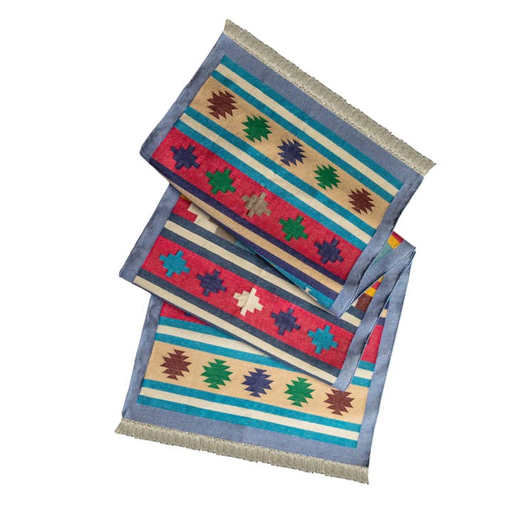 GAURI KOHLI - Wholesale Runner Rug - Kina Flat Weave Runner Rug - 2.5' W x 9' L