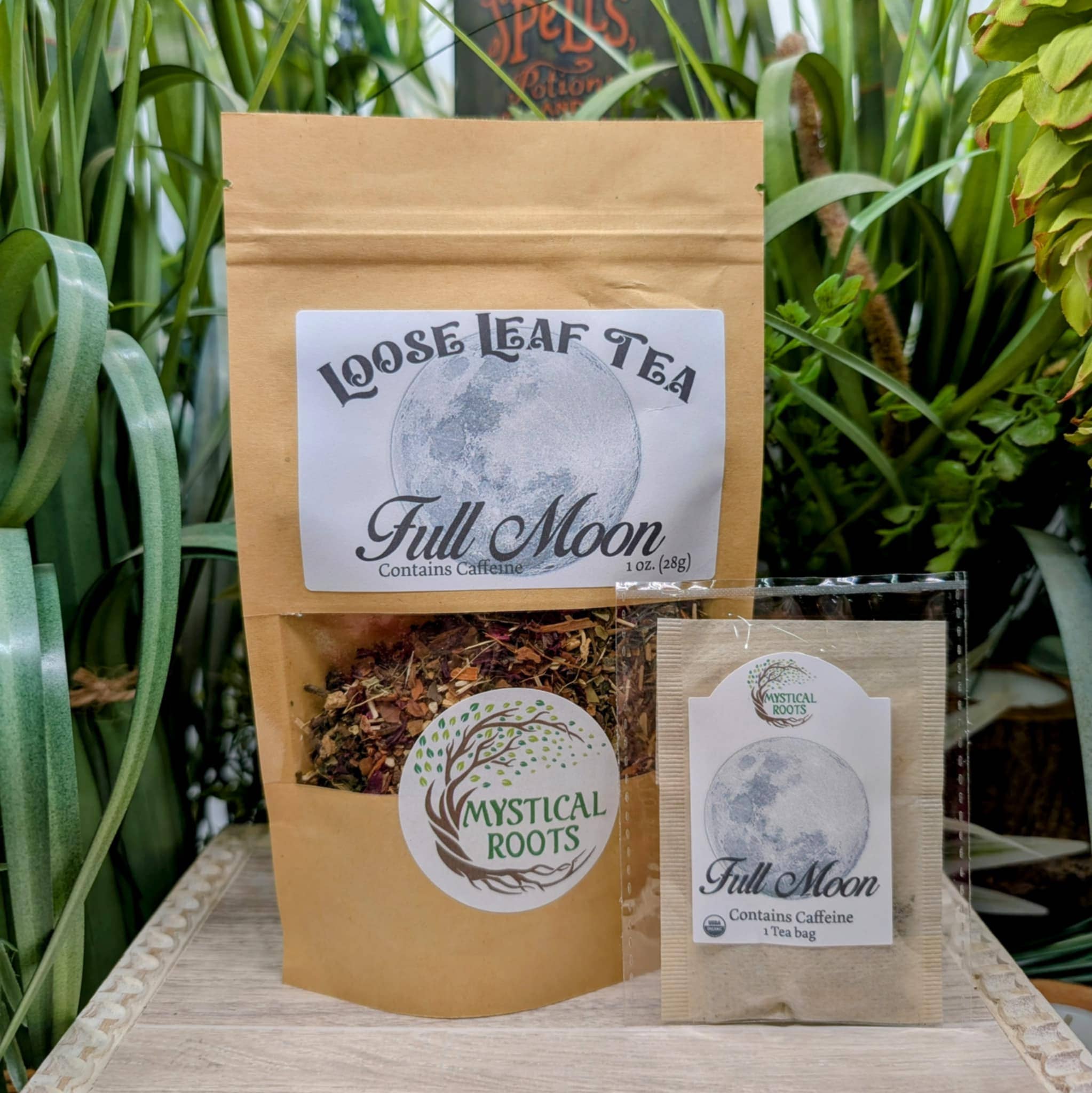 Mystical Roots - Venta al por mayor Tés a granel - Luna Llena – Té Ritual Energizante para Magia Lunar - Suelto3