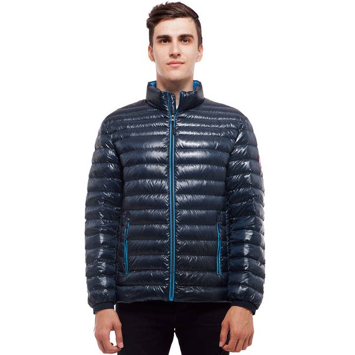 Rokka & Rolla - Wholesale Puffer Jacket - Men's - Men's Ultra Light Packable Down Puffer Jacket14