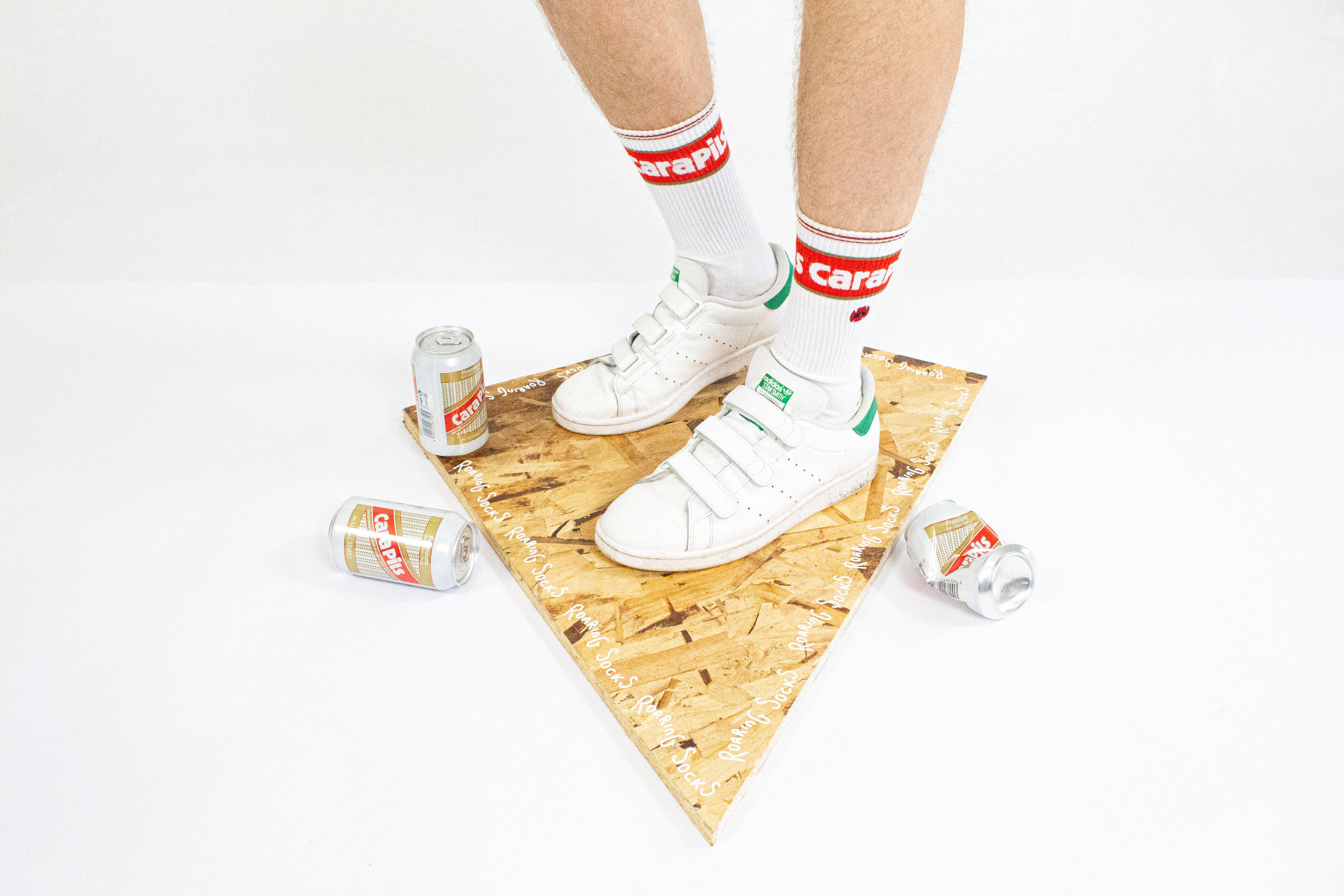 Roaring Socks - Wholesale Socks - Unisex - Cara Pils - White0