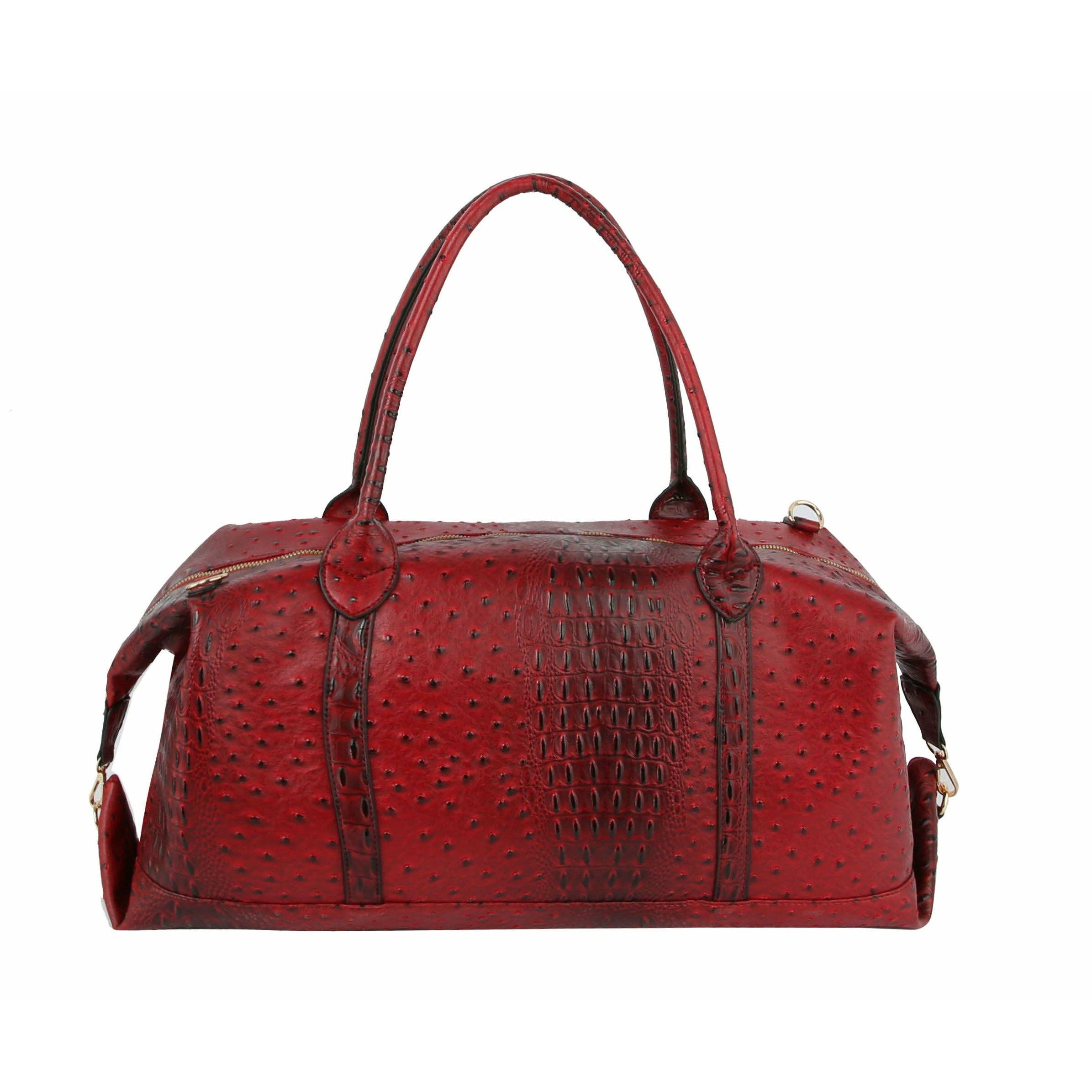 Handbag Factory Corp - Wholesale Duffel- en weekendtas - Dames - Croc reistas van groot formaat9