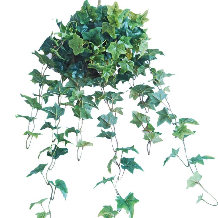 Sage Ivy Hanging Bush Real Touch Green 35" for wholesale by ES Essentials