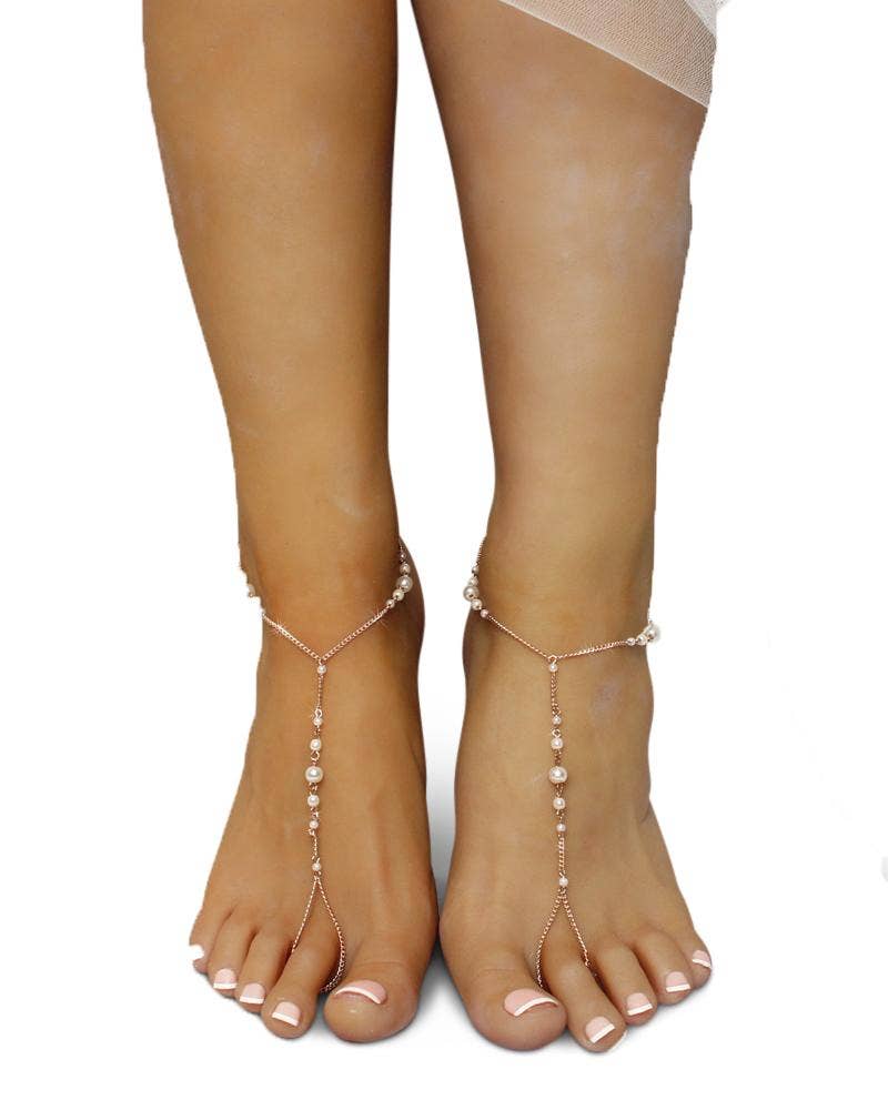 Bare Sandals - Wholesale Sandals - Women's - Tia Gold Barefoot Sandals