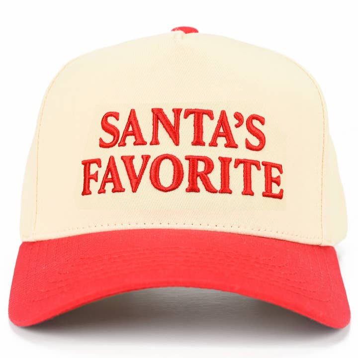 Hana - Wholesale Trucker hat – Women’s - C.C SANTAS FAVORITE Letter Embroidered Trucker Cap8