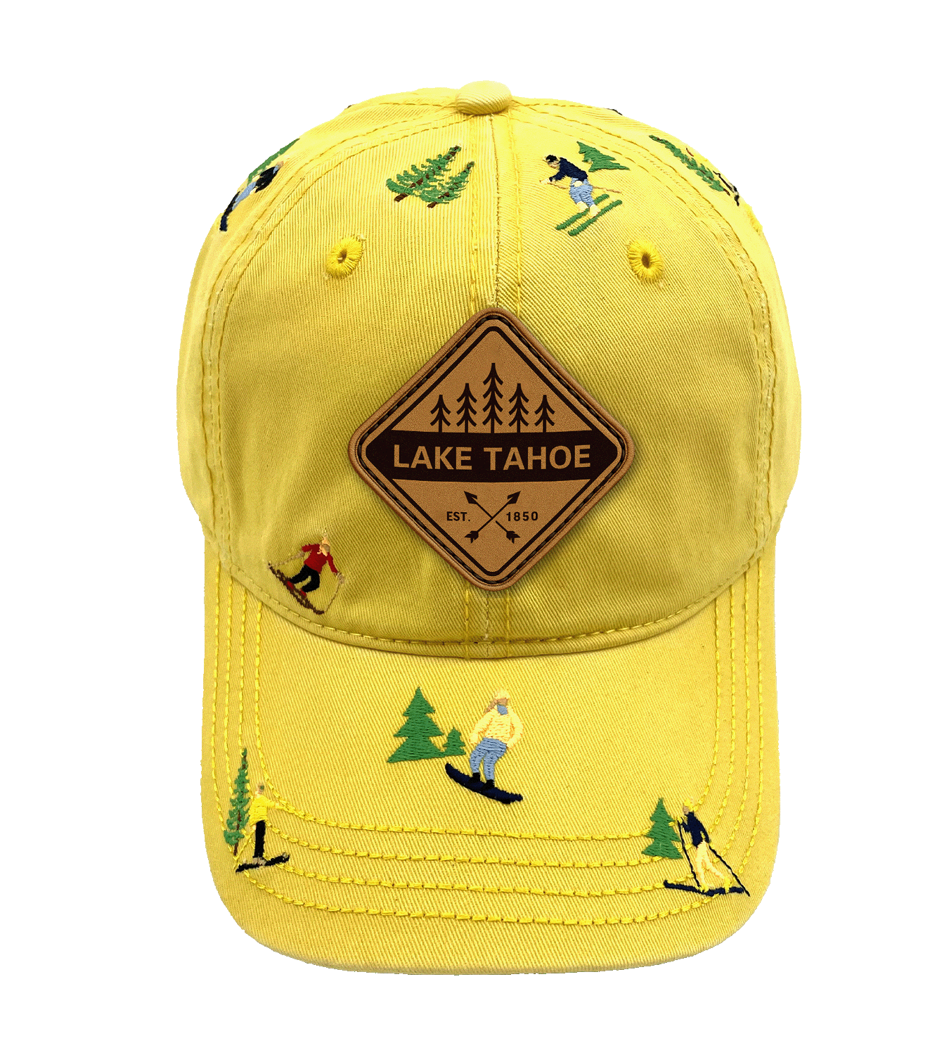 Northern Icons Creations INC - Wholesale Baseball cap – Unisex - Lake Tahoe Skiing and Snowboarding Embroidered Baseball Cap –Outdoor Adventure Hat5