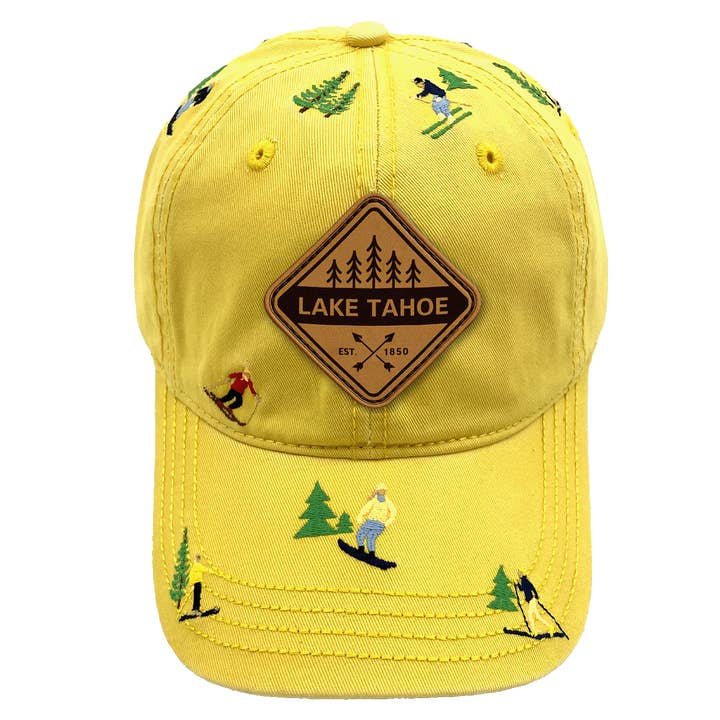 Northern Icons Creations INC - Wholesale Baseball cap – Unisex - Lake Tahoe Skiing and Snowboarding Embroidered Baseball Cap –Outdoor Adventure Hat5