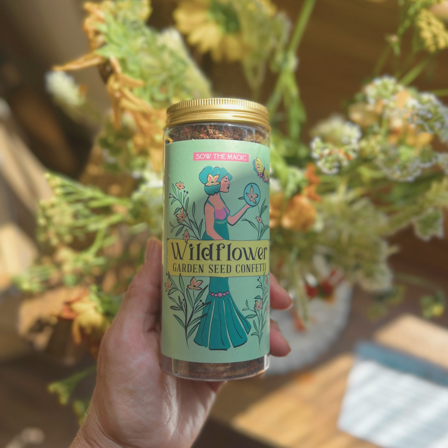 Sow the Magic - Wholesale Confetti - Wildflower Garden Confetti Sprinkles - Blooming Celebrations4