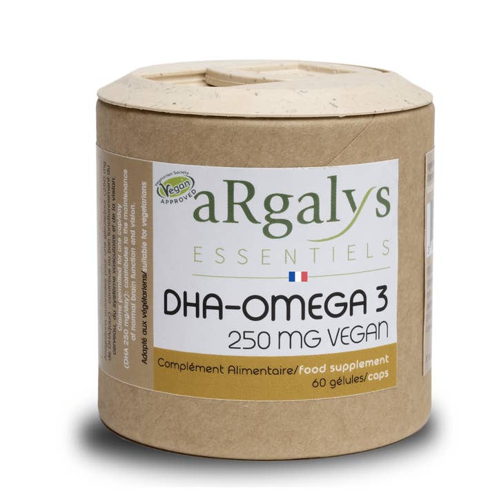 Argalys – Engroshandel Kosttilskud og vitaminer – DHA 250 mg
Omega 3 Vegan