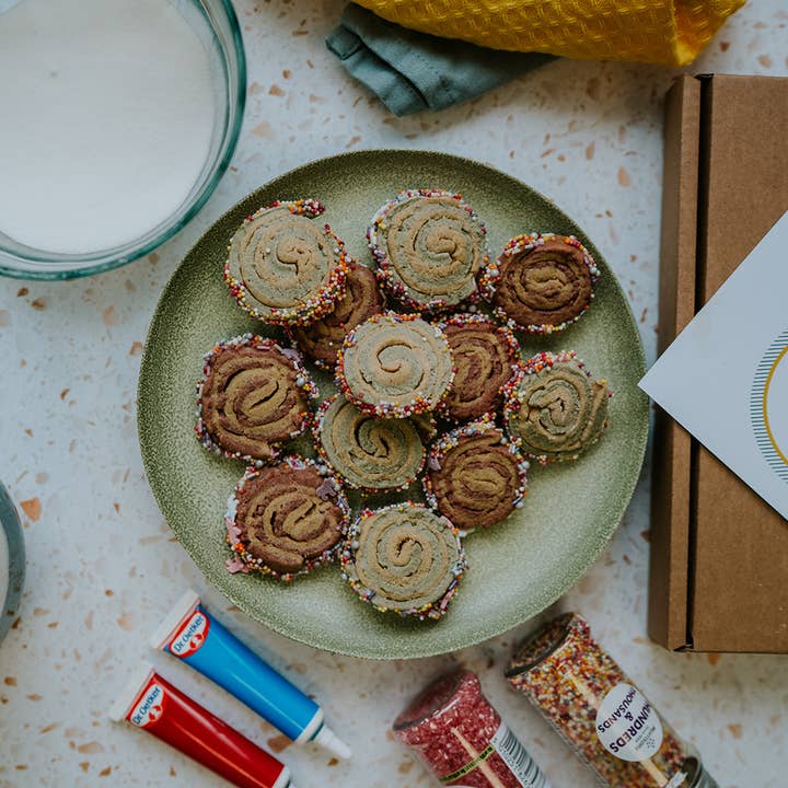 The Very Happy Belly Co. – wholesale Biscuit mix – Unicorn Swirl Biscuits1