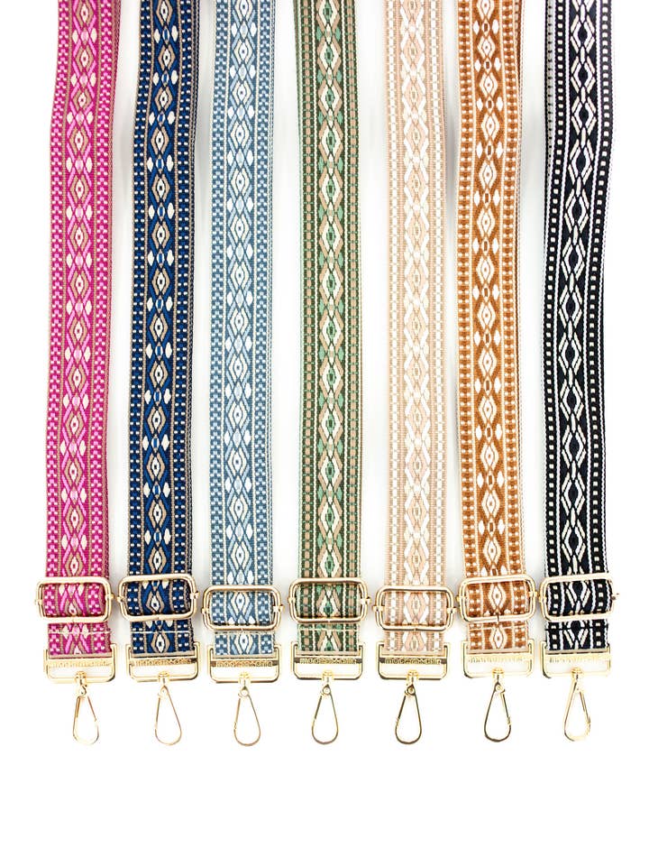 Sac ajustable Sienna Woven, sangle de guitare pour la vente par modern and chic