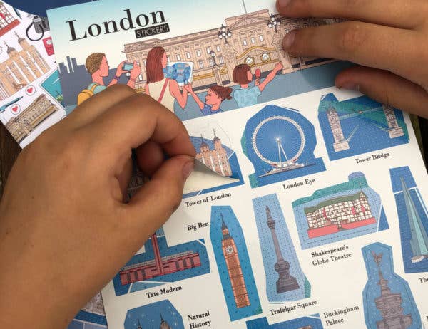 WanderWorld - Venta al por mayor Diario/agenda - Niños - Diario de viaje para niños de Londres2