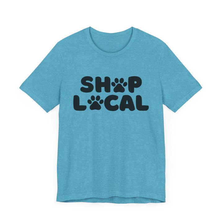 Shop Local shirt for wholesale by Fur & Feathers LLC