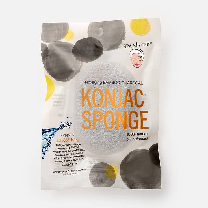 Bath Accessories Company - Wholesale Bath Pouf/Sponge - Konjac Sponge - Bag