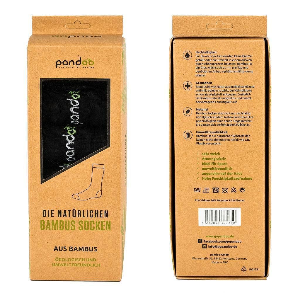 Pandoo - Wholesale Socks - Unisex - Bamboo business socks | 6 pack3
