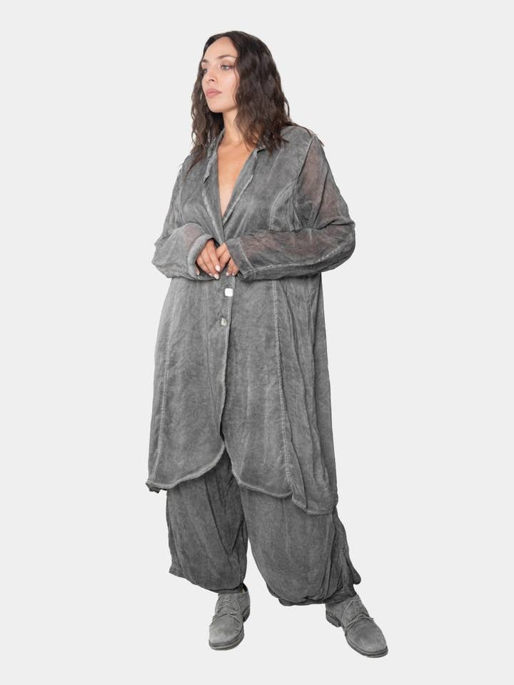 Dubbel lager lång kofta för wholesale av Baci & Amici Fashion - US Continental