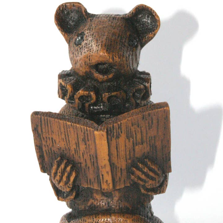 Oakapple Designs Ltd - Wholesale Decorative Figurine - Church Mouse Choir Singing. Reproduction carving Ornament.0