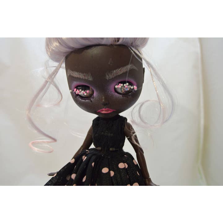 Dr. Apples, LLC - Wholesale Doll – Kids - Ooak African American Blythe Art Doll4