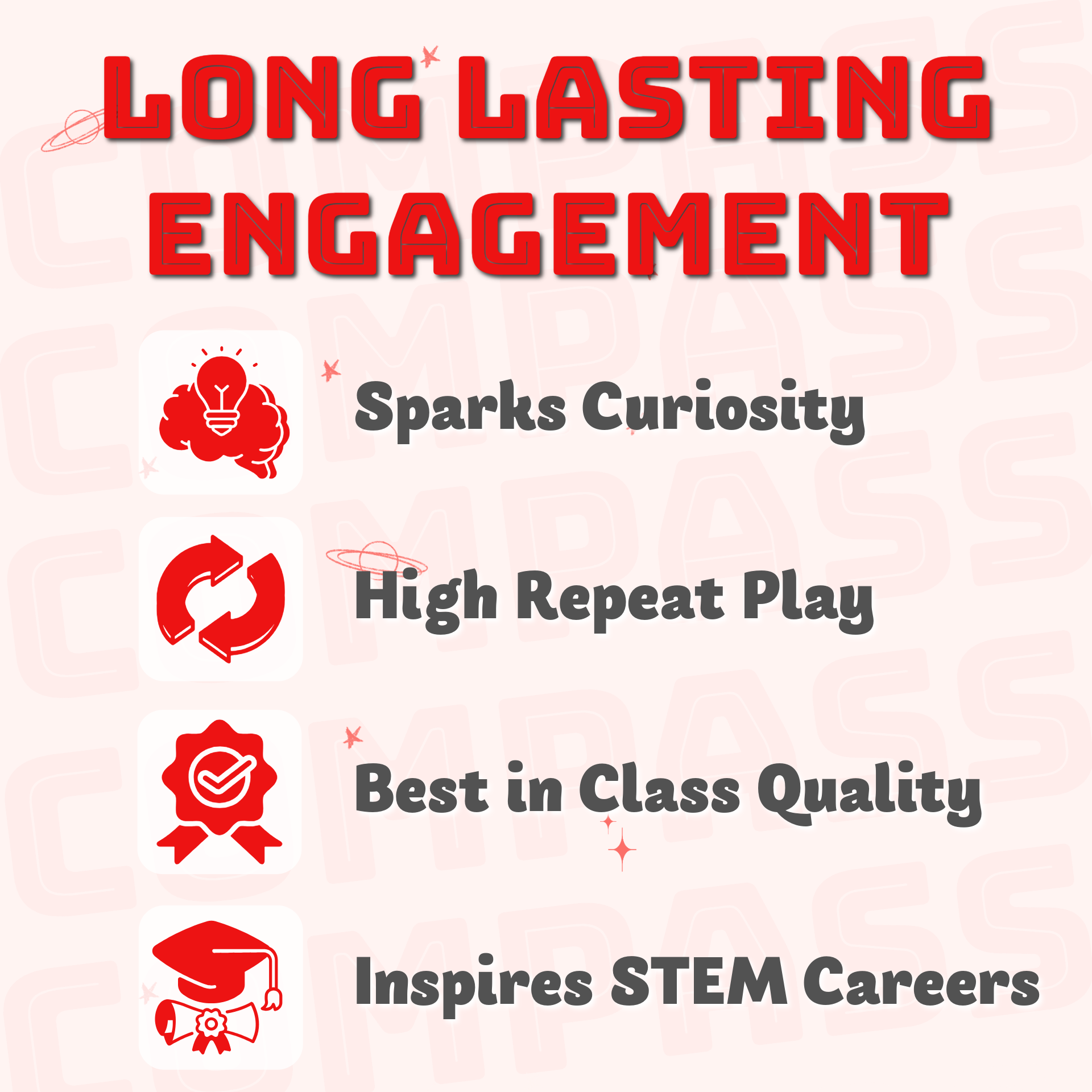 Junior Engineer - Wholesale Building Set - Kids - Compass STEM Kit - Build and Learn to Use a Magnetic Compass3