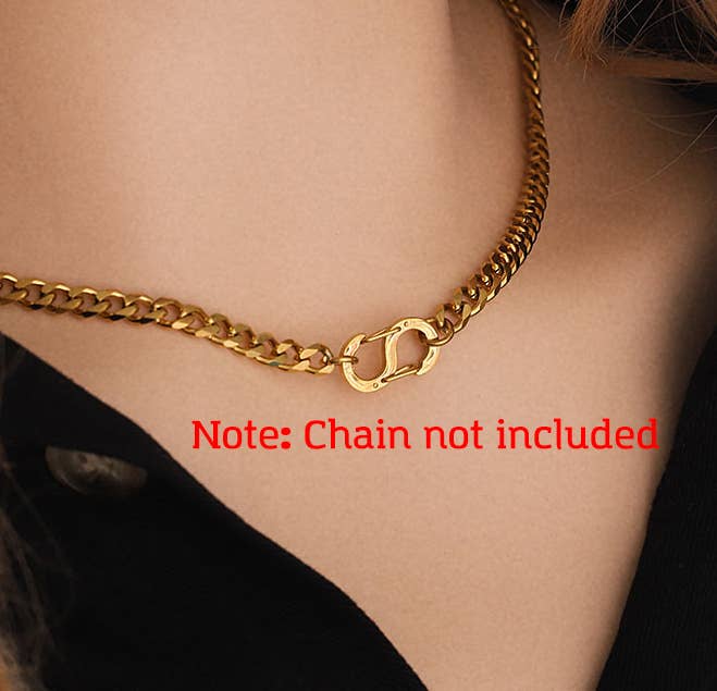 Beads Creation - Wholesale Clasp - Double Opening Clasp, S Buckle Spring Lobster Clasp, CL5443