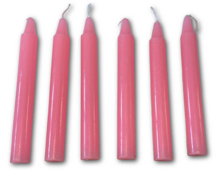 Crystal Magick Wholesale Ltd - Wholesale Votive kaars - Roze betoverkaarsen2