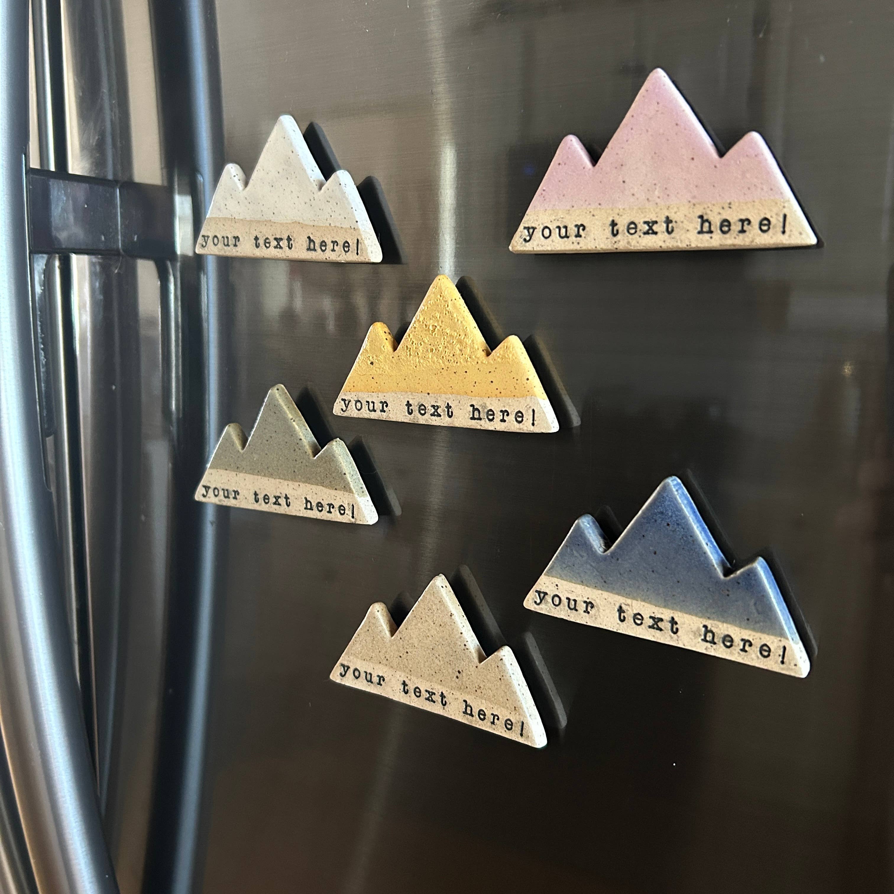 Mountain Bound Pottery - Wholesale Magnet - Customizable Mountain Magnet- MADE TO ORDER25