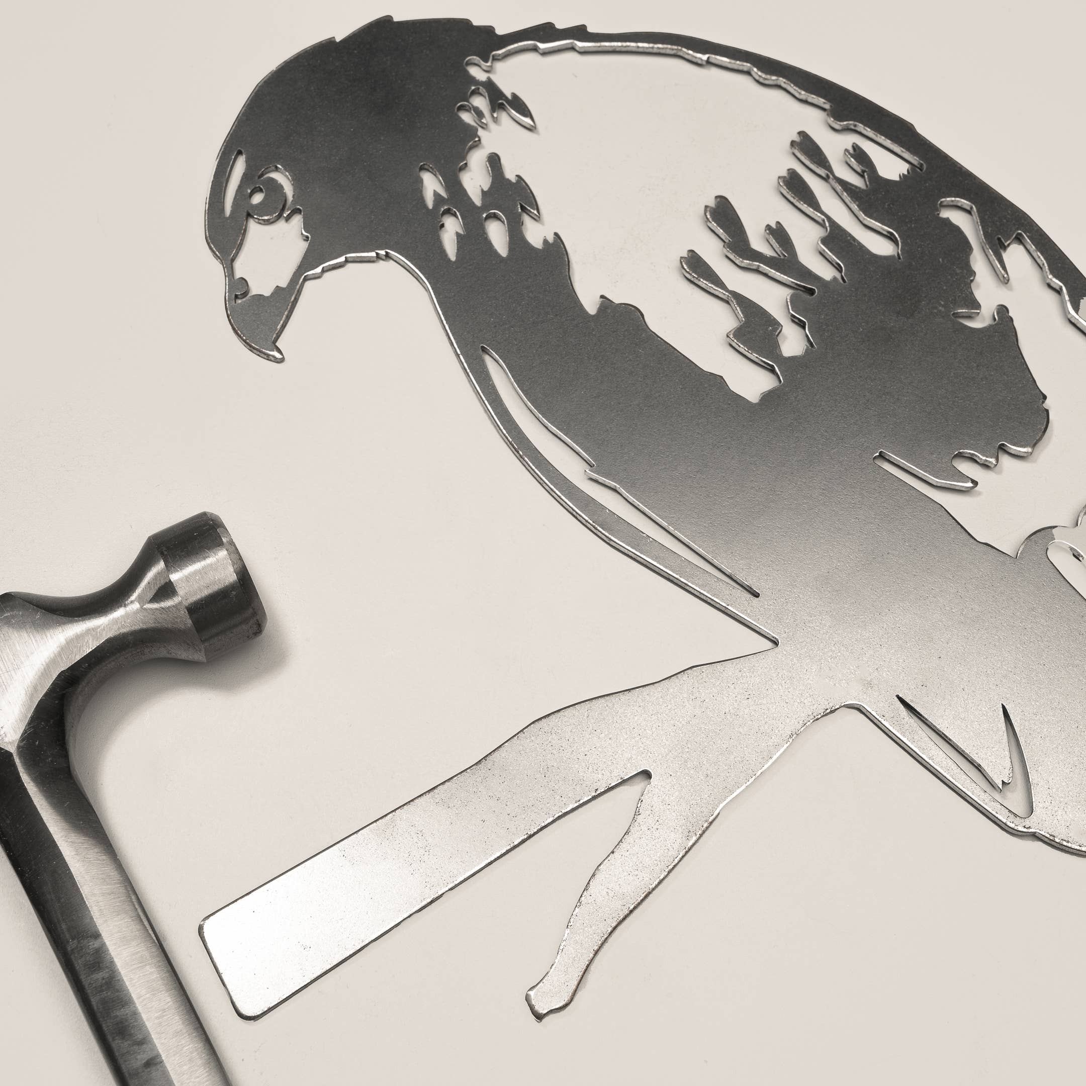 Metalbird - Vente Bibelots/décorations d'extérieur - Art du jardin de la buse à queue rousse | Décoration d'intérieur | Cadeaux2