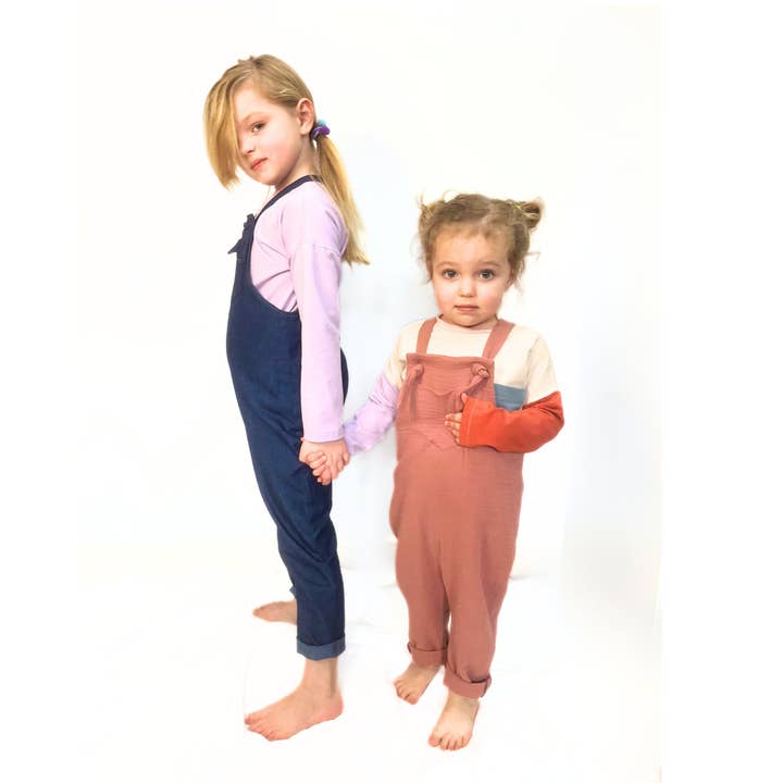 Pattern Paper Scissors – wholesale Surface pattern design – Kids Florrie Dungaree Sewing Pattern10