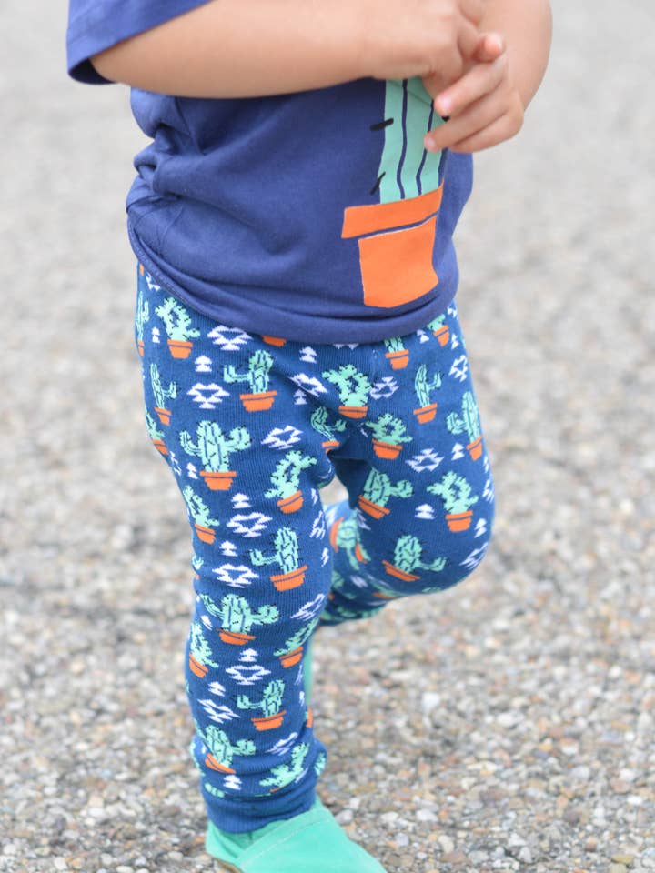 Doodle Pants – Engroshandel T-shirt - Børn – Western Prickly Cactus Shirt - Toddler og Børn7