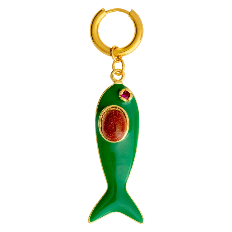 Anneday - Wholesale Dangle Earrings - Coral Reef Fish Earring0