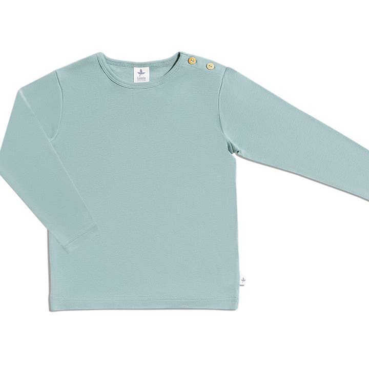 2286 | Baby Basic Langarmshirt por atacado de Leela Cotton