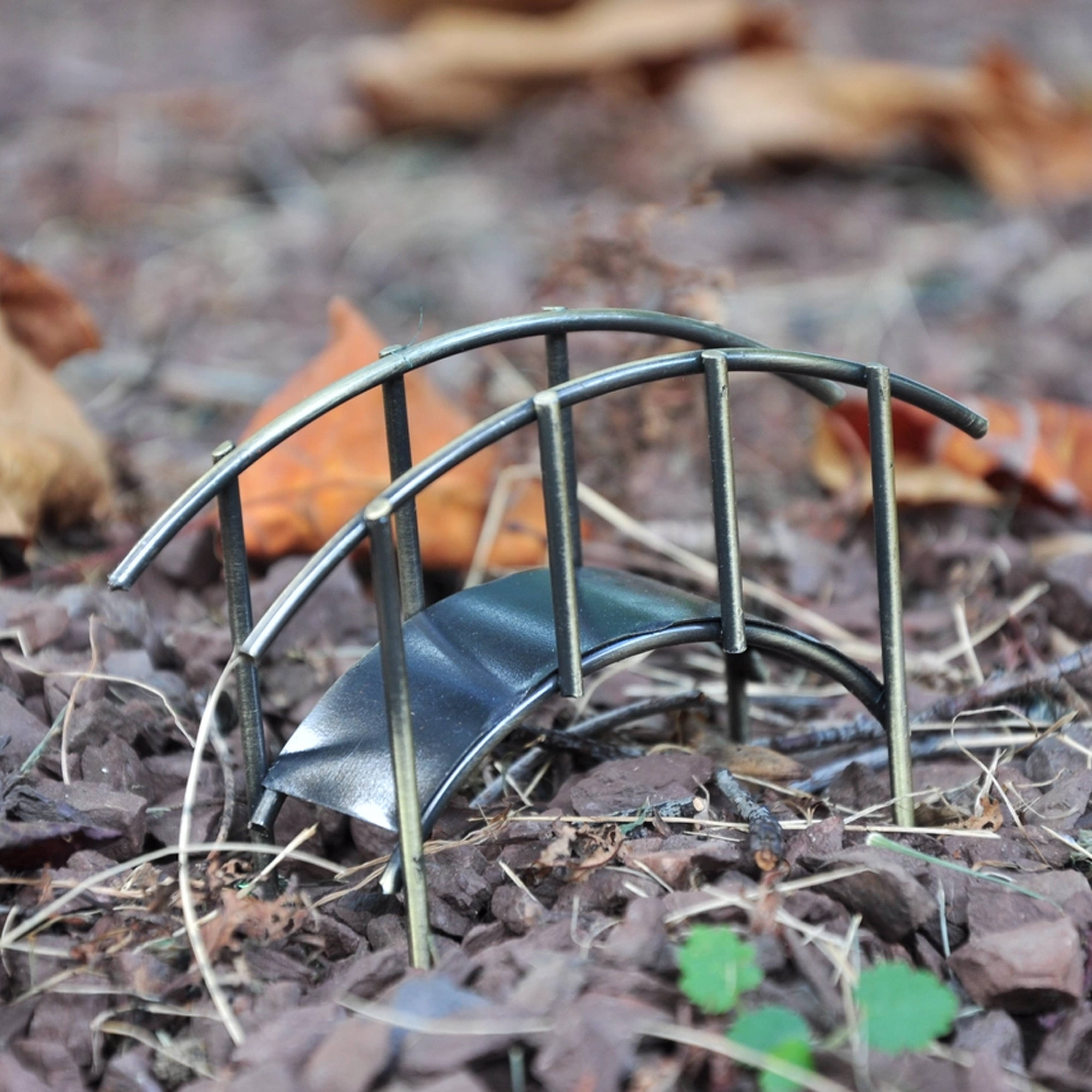 G & F Products - Vente Bibelots/décorations d'extérieur - Fairy Garden Mini pont miniature rustique4