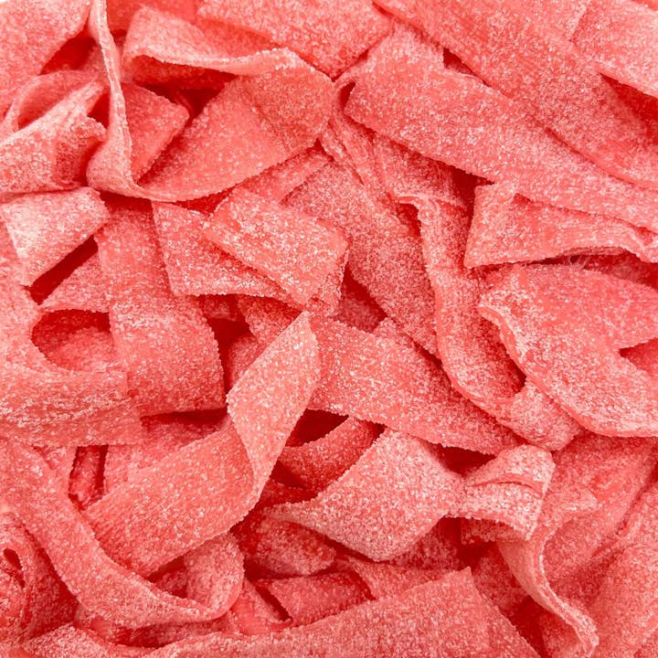 Tribeca Pink Lemonade Sour Gummy Belts 2.5 lb Netherlands for wholesale by Long Island Candy Factory